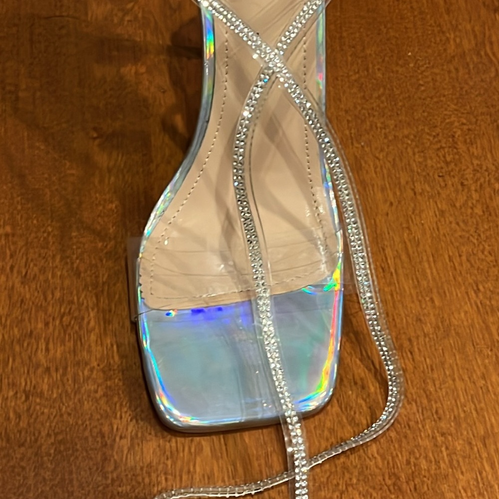 C C Clear high heels size 30 Europe or 8-8.5 US - Picture 12 of 12